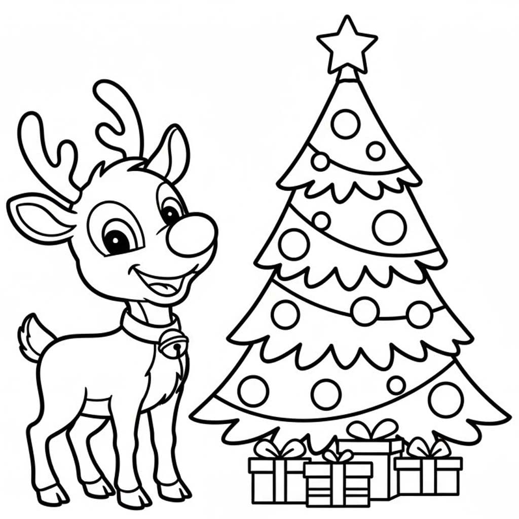 루돌프 그리고 크리스마스 트리