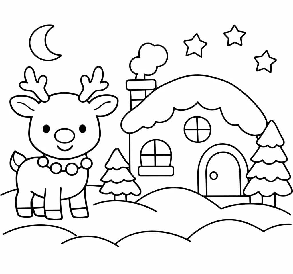 루돌프 그리고 눈으로 만든 집