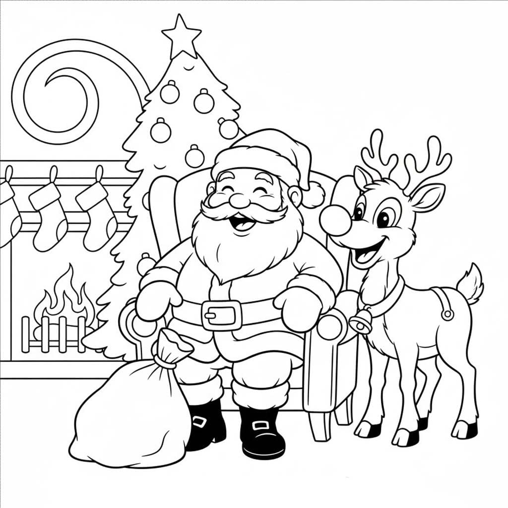 루돌프 그리고 산타클로스