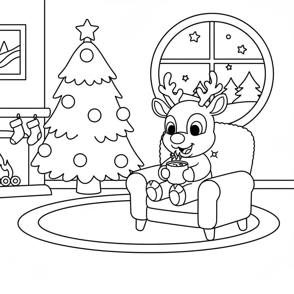 루돌프 귀여운 모습