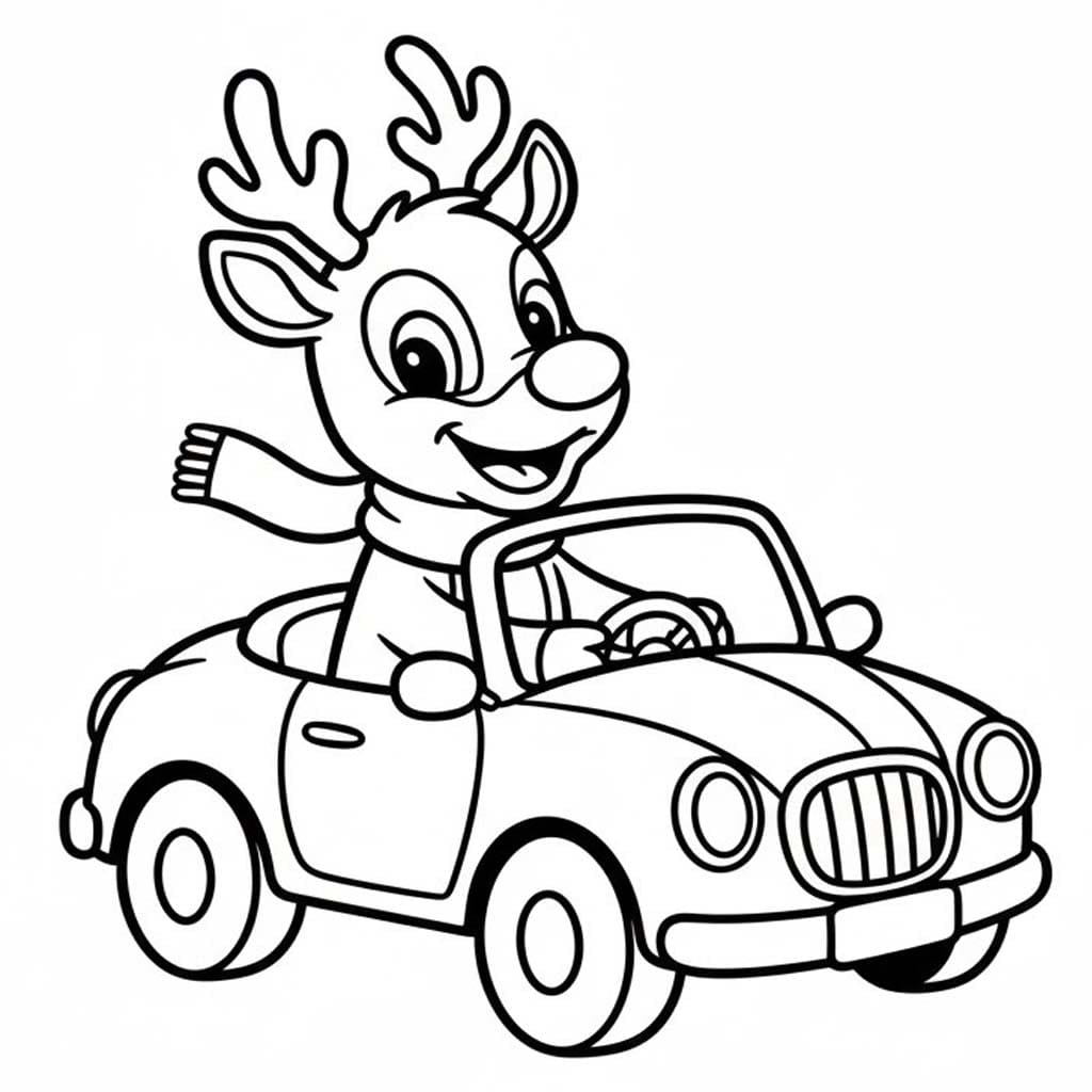 루돌프 자동차 운전