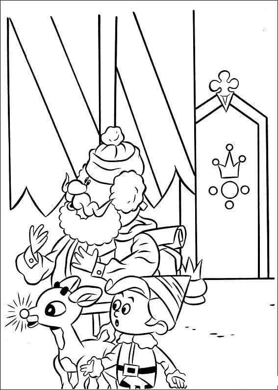 루돌프 무료 인쇄 가능