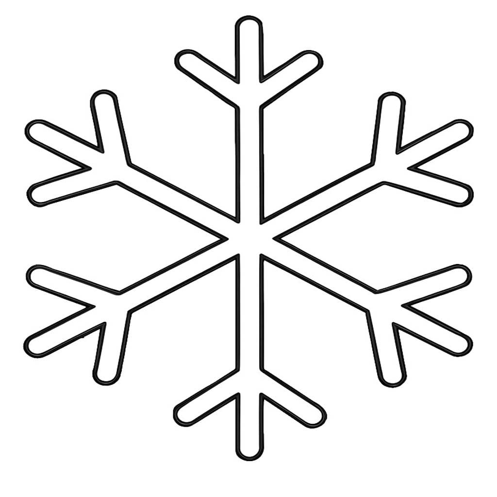 눈송이 이미지 인쇄 가능