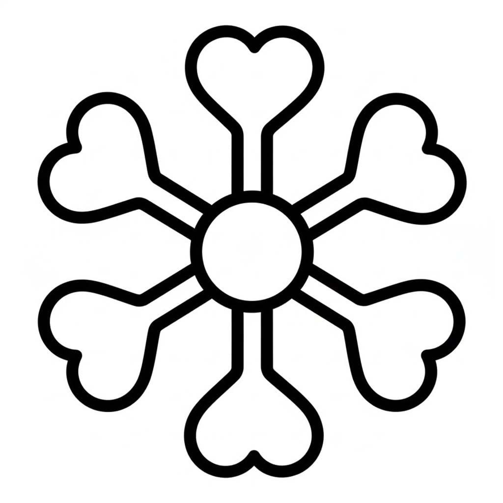 눈송이 이미지 무료