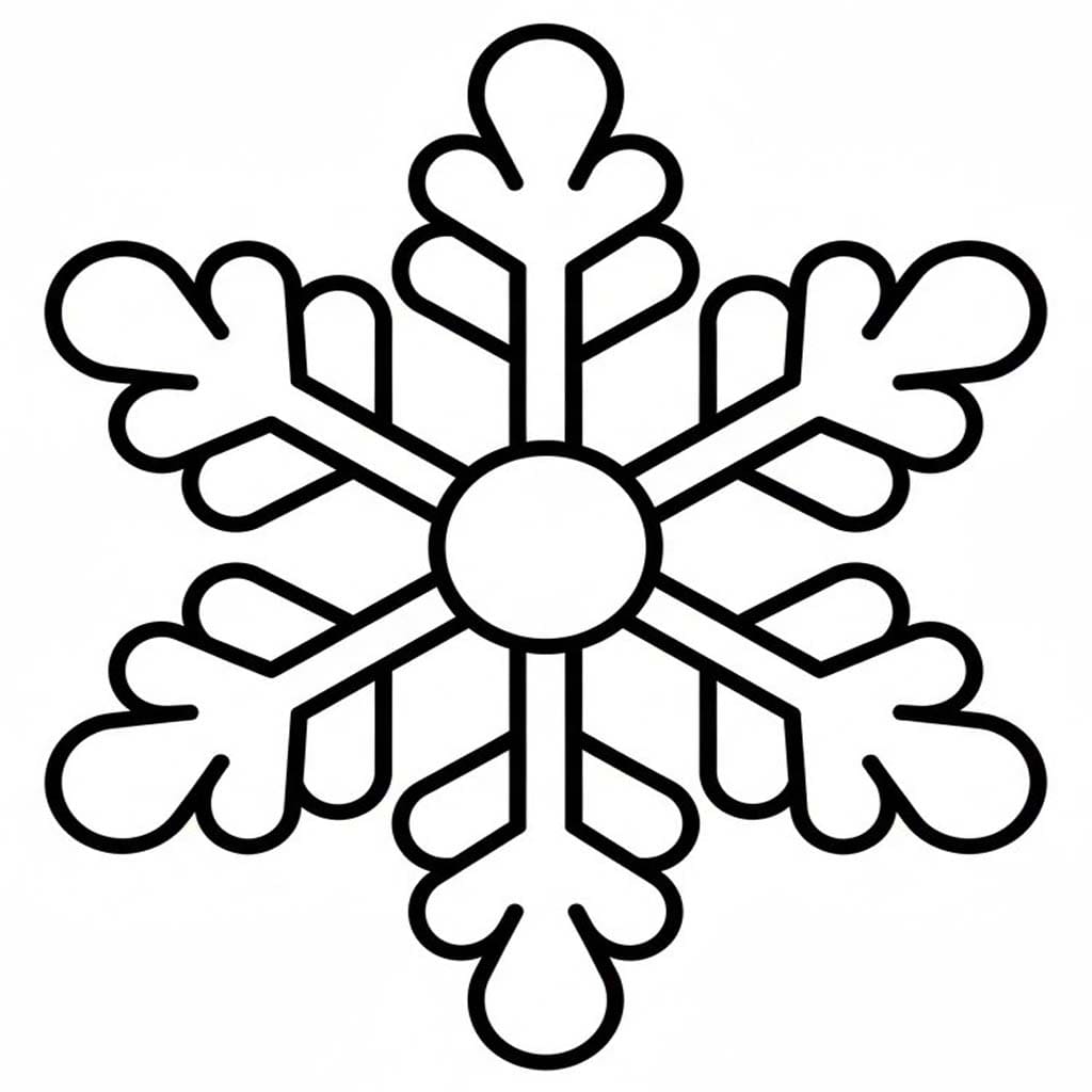 눈송이 색칠하기놀이