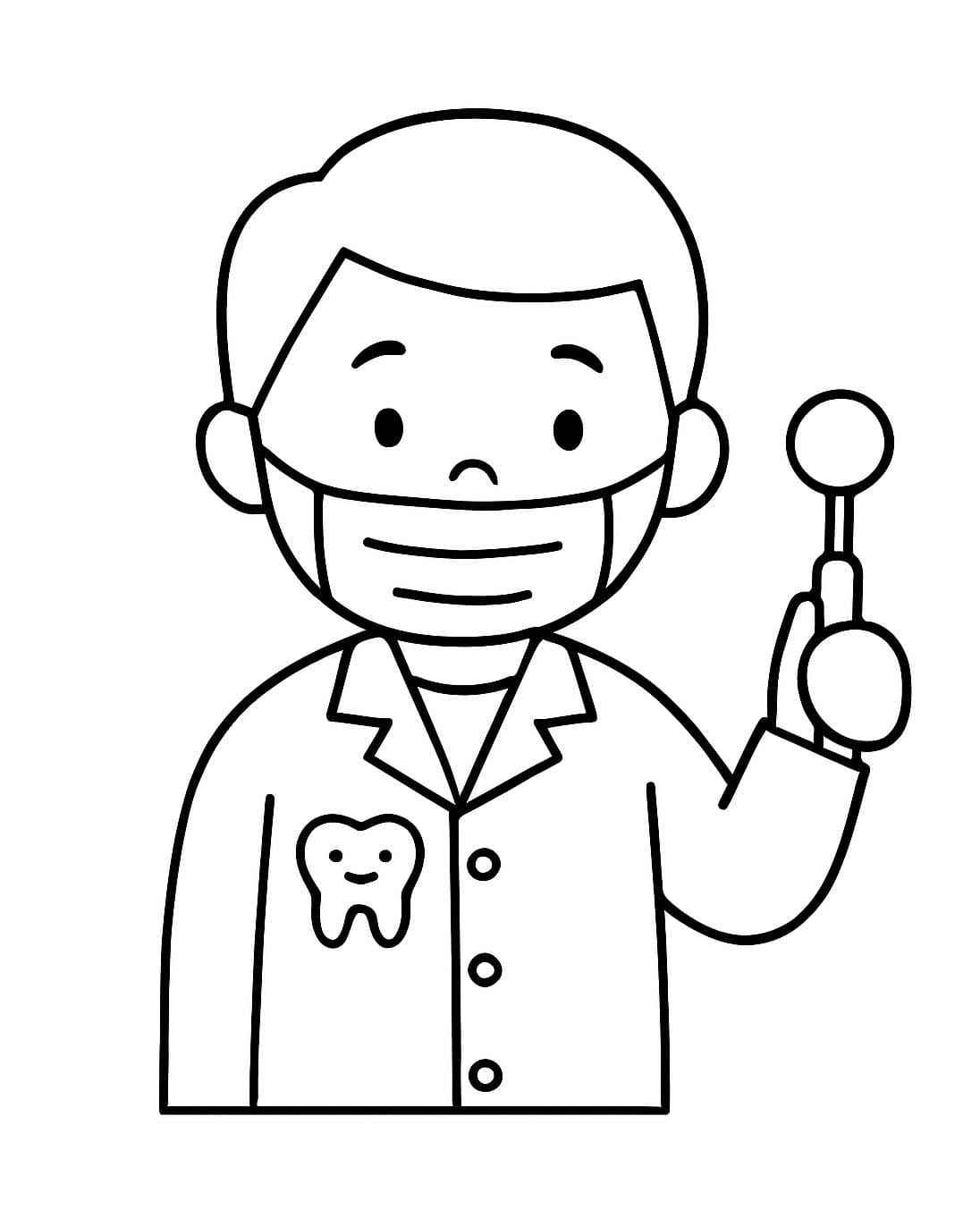 쉬운 치과 의사  이미지