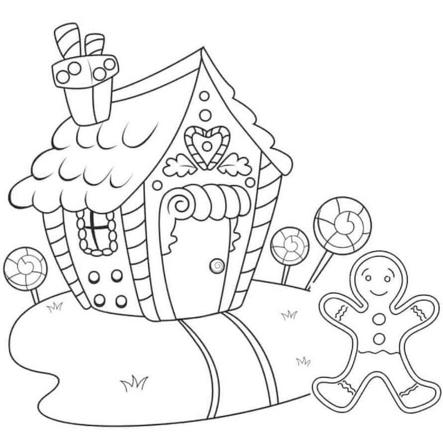 쉬운 진저브레드 하우스