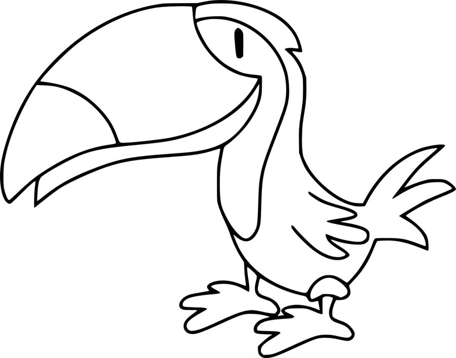 투칸 색칠하기놀이