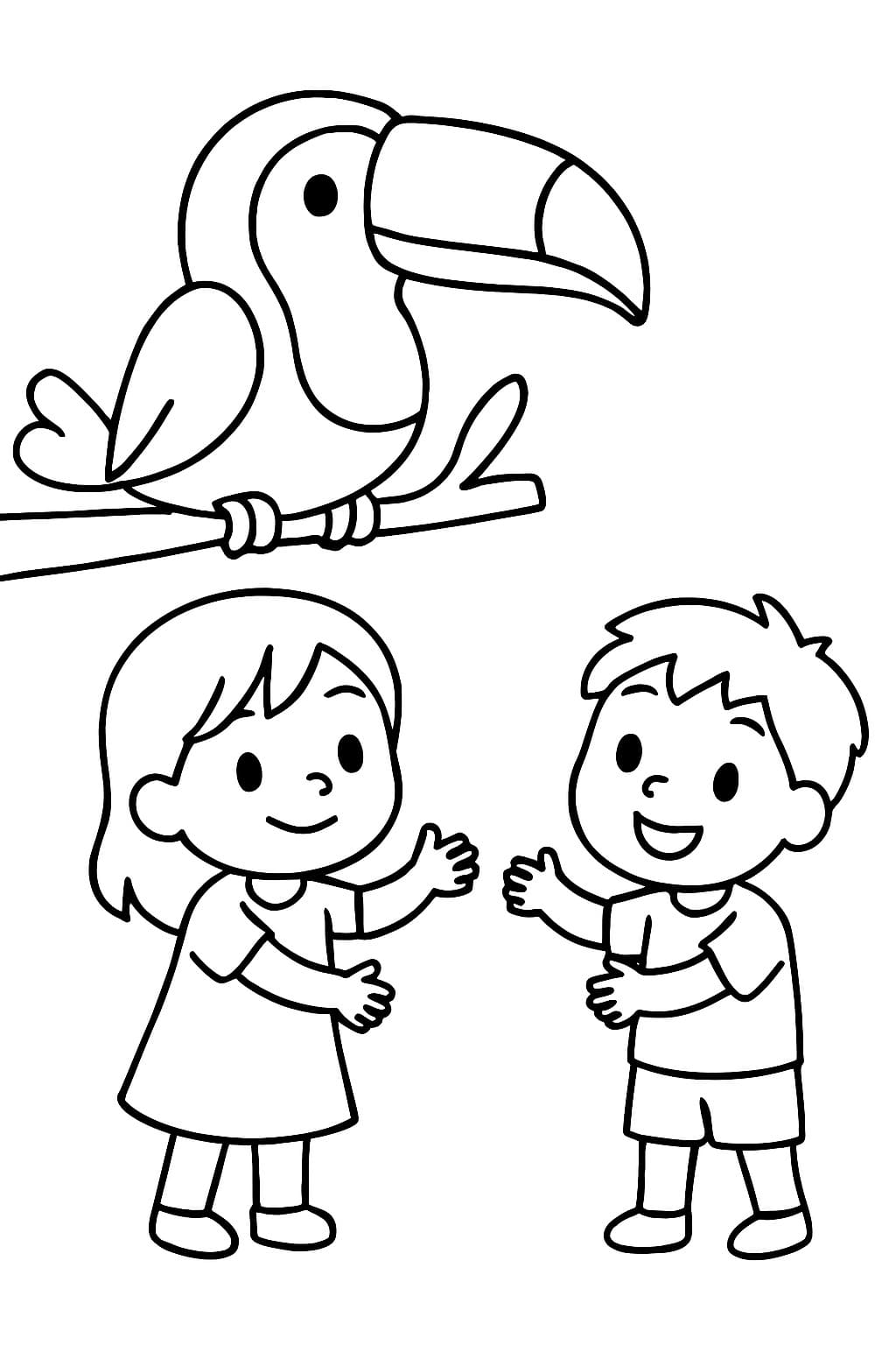 투칸 그리고 아이들