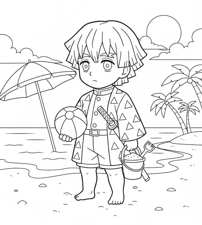 아가츠마 젠이츠 그리고 바다