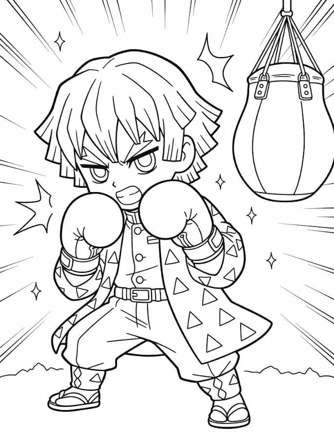 아가츠마 젠이츠 플레이 복싱