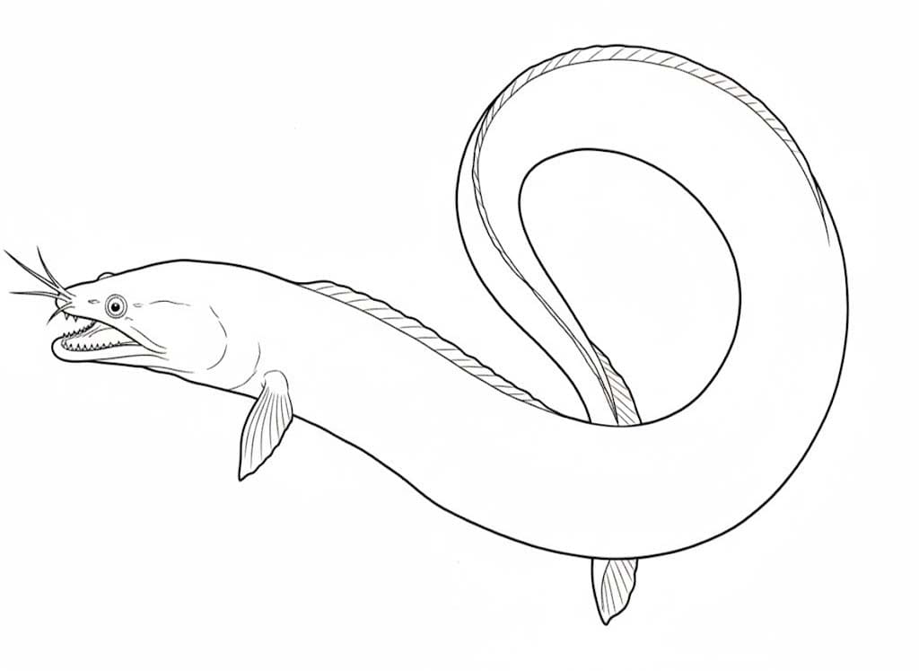 뱀장어 이미지 인쇄