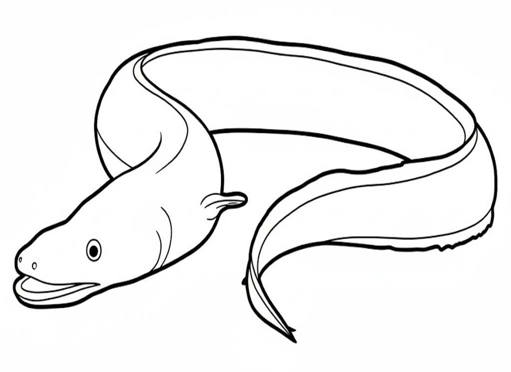 뱀장어 이미지 쉬운