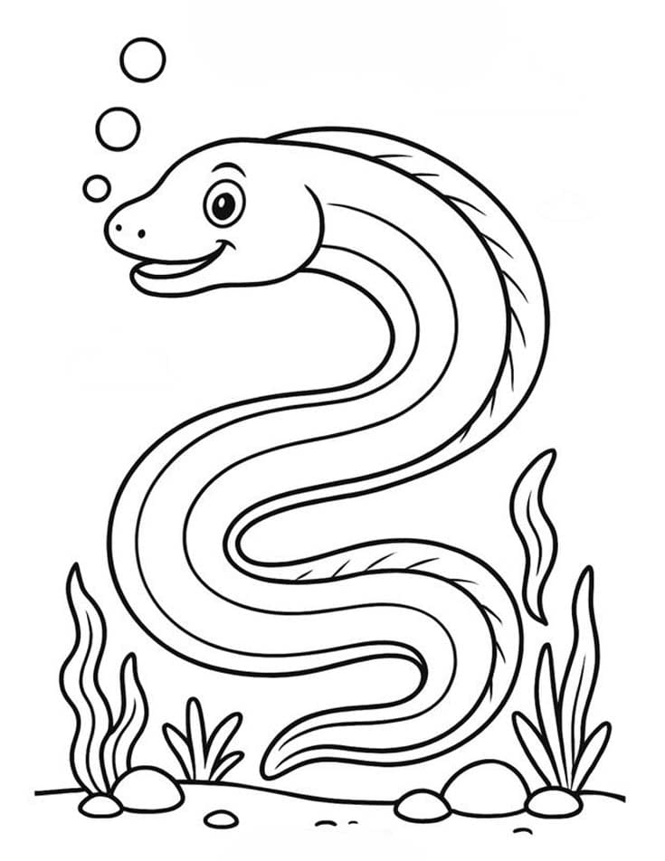 뱀장어 무료로 인쇄 가능