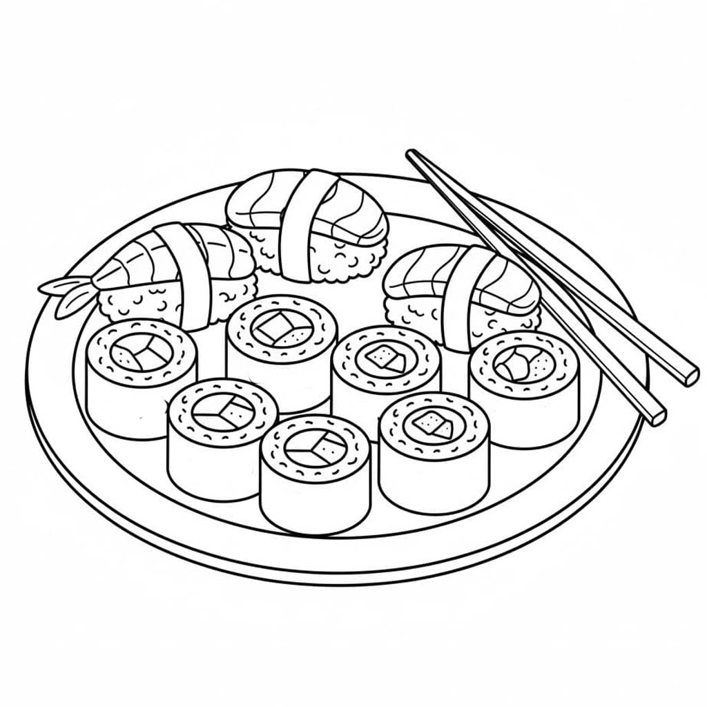 베이식 스시 그림