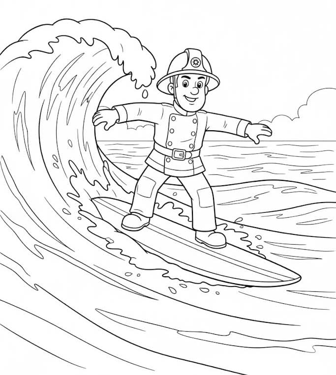 출동! 소방관 샘 단순한