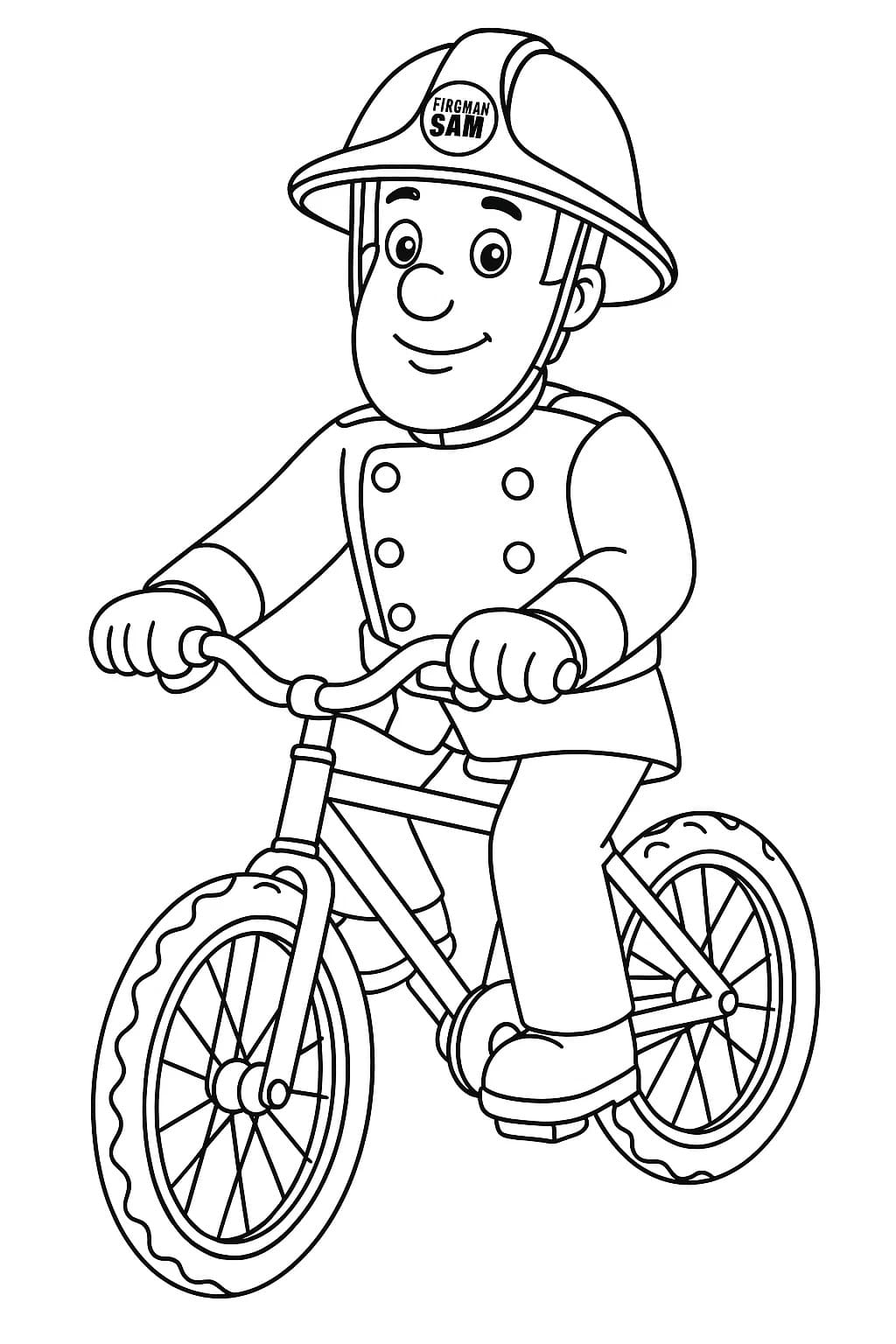 출동! 소방관 샘 이미지 단순한