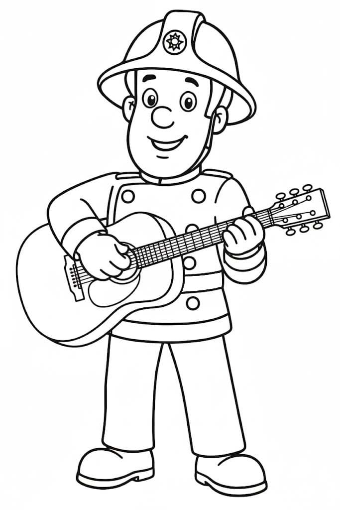 출동! 소방관 샘 이미지 무료로