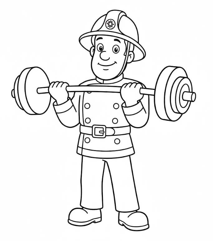 출동! 소방관 샘 인쇄