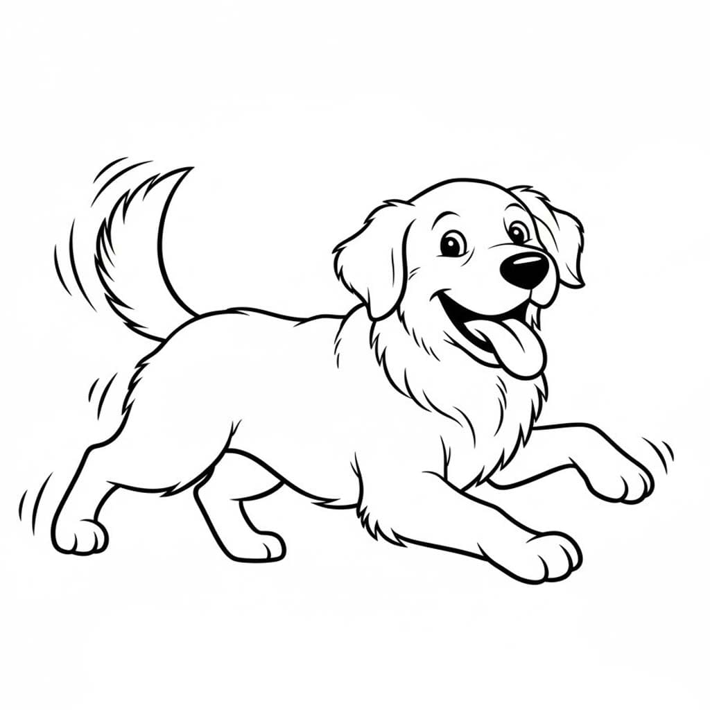 골든 리트리버 애교