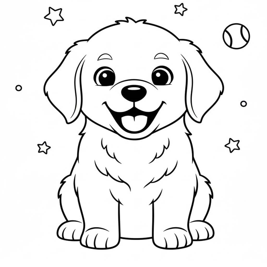 골든 리트리버 브라이트