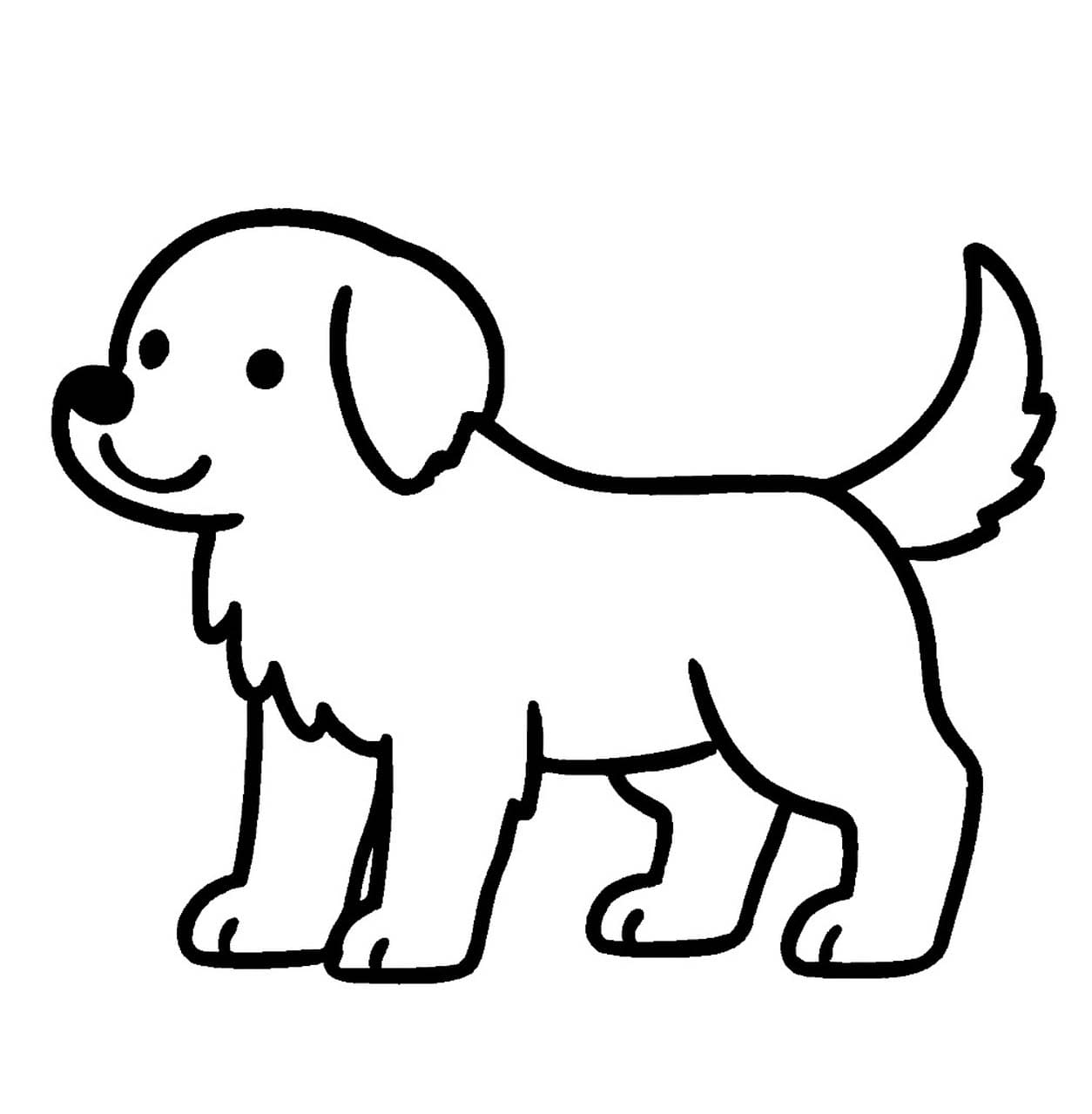 골든 리트리버 인쇄 가능