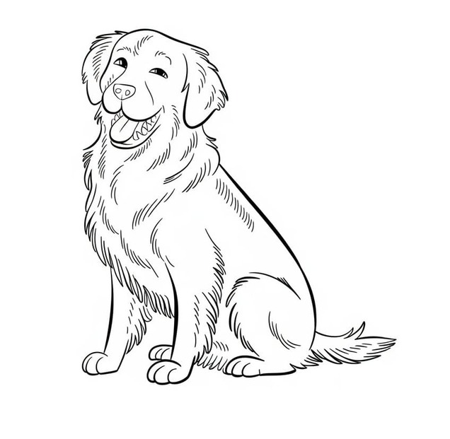 골든 리트리버 순둥