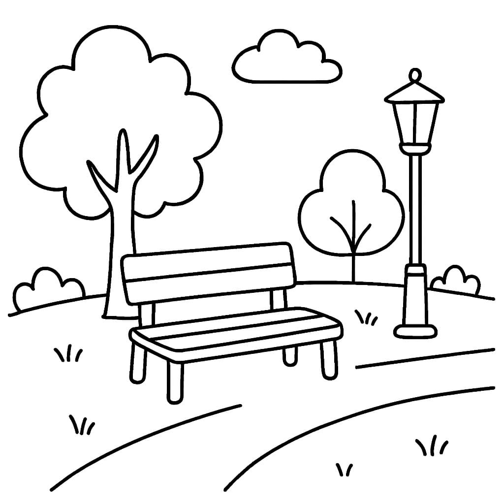 공원 이미지 인쇄