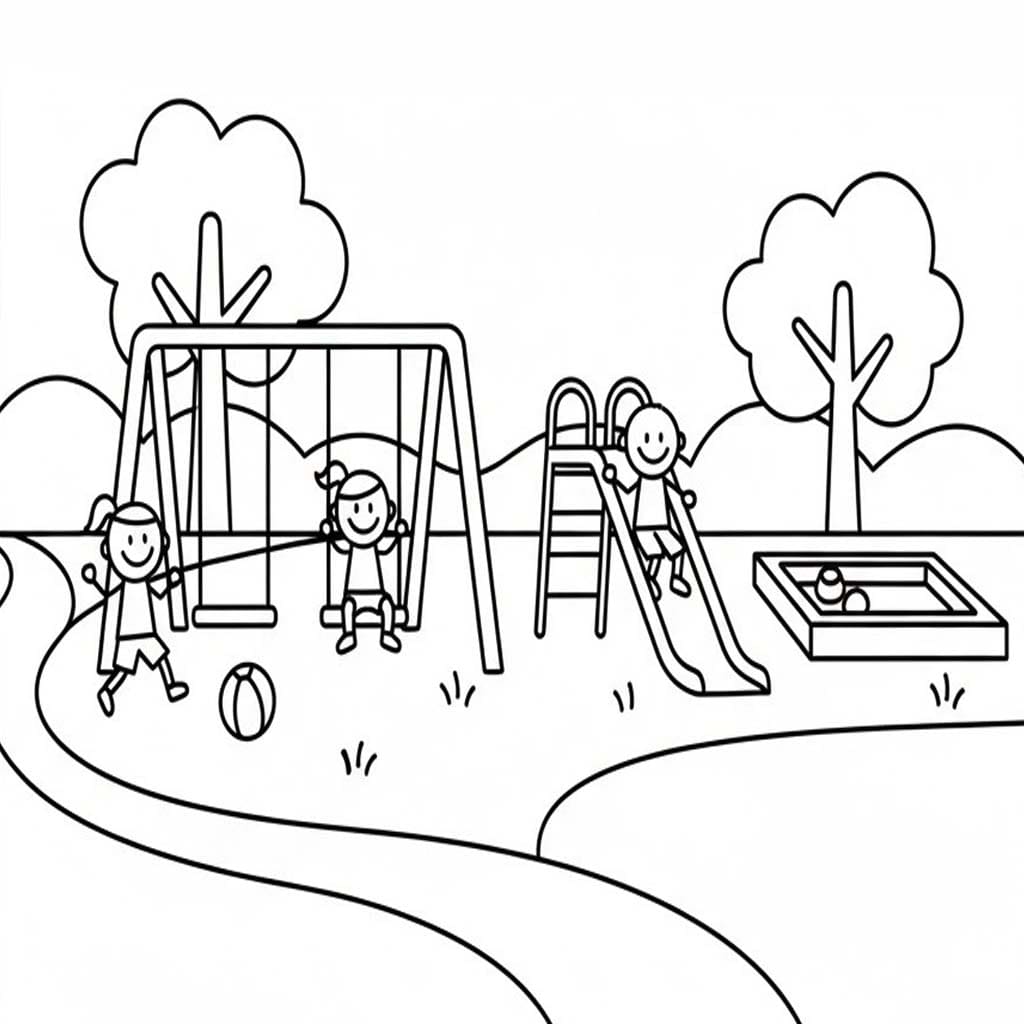 공원 이미지 무료로 인쇄 가능