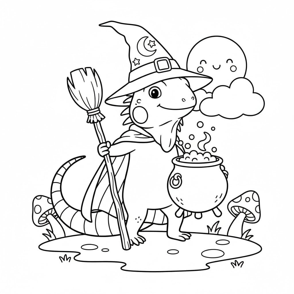 이구아나 이미지 무료로 인쇄 가능