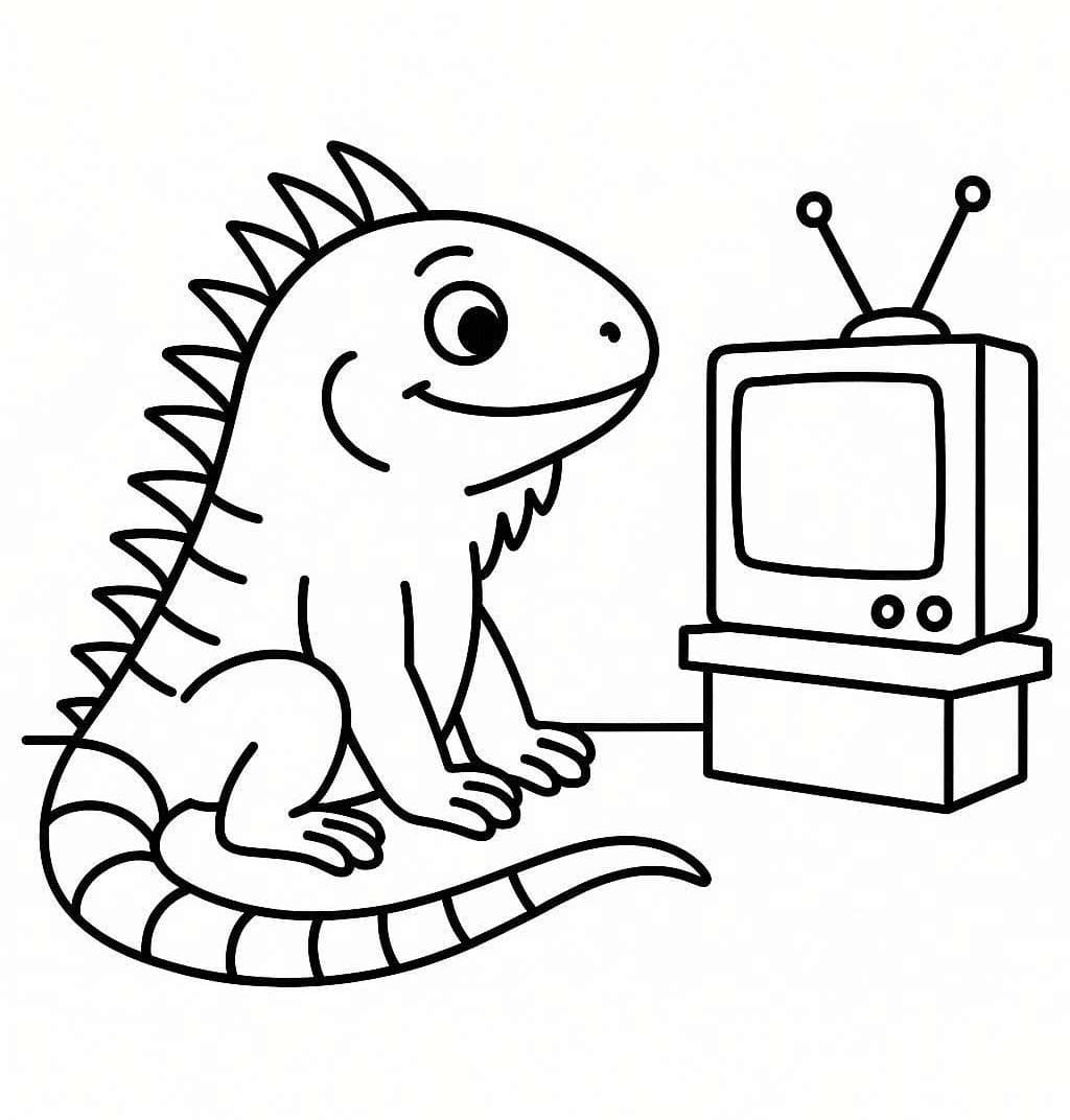 이구아나 이미지 쉬운