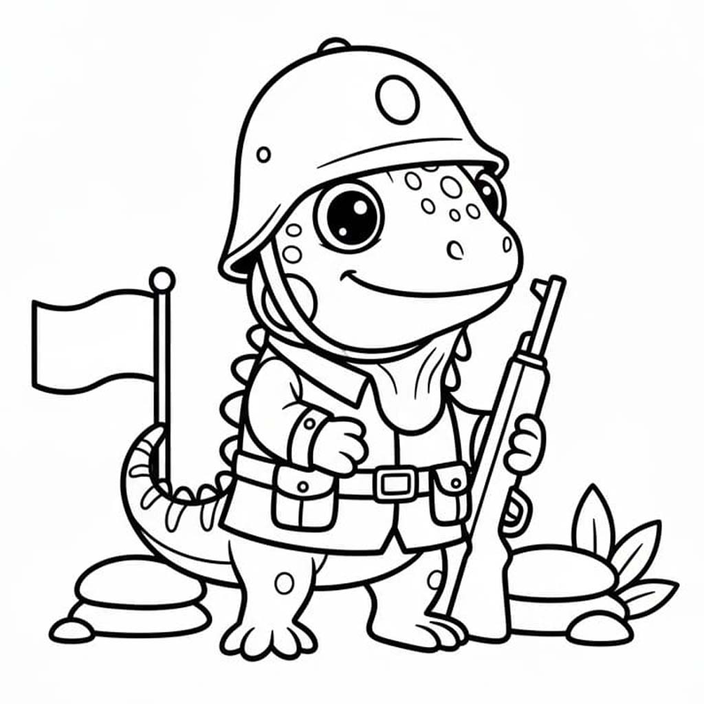 이구아나 인쇄 가능