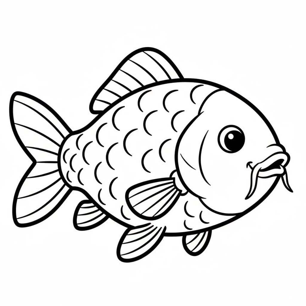 잉어 인쇄 가능