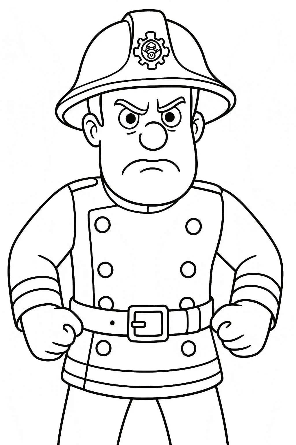 인쇄 출동! 소방관 샘