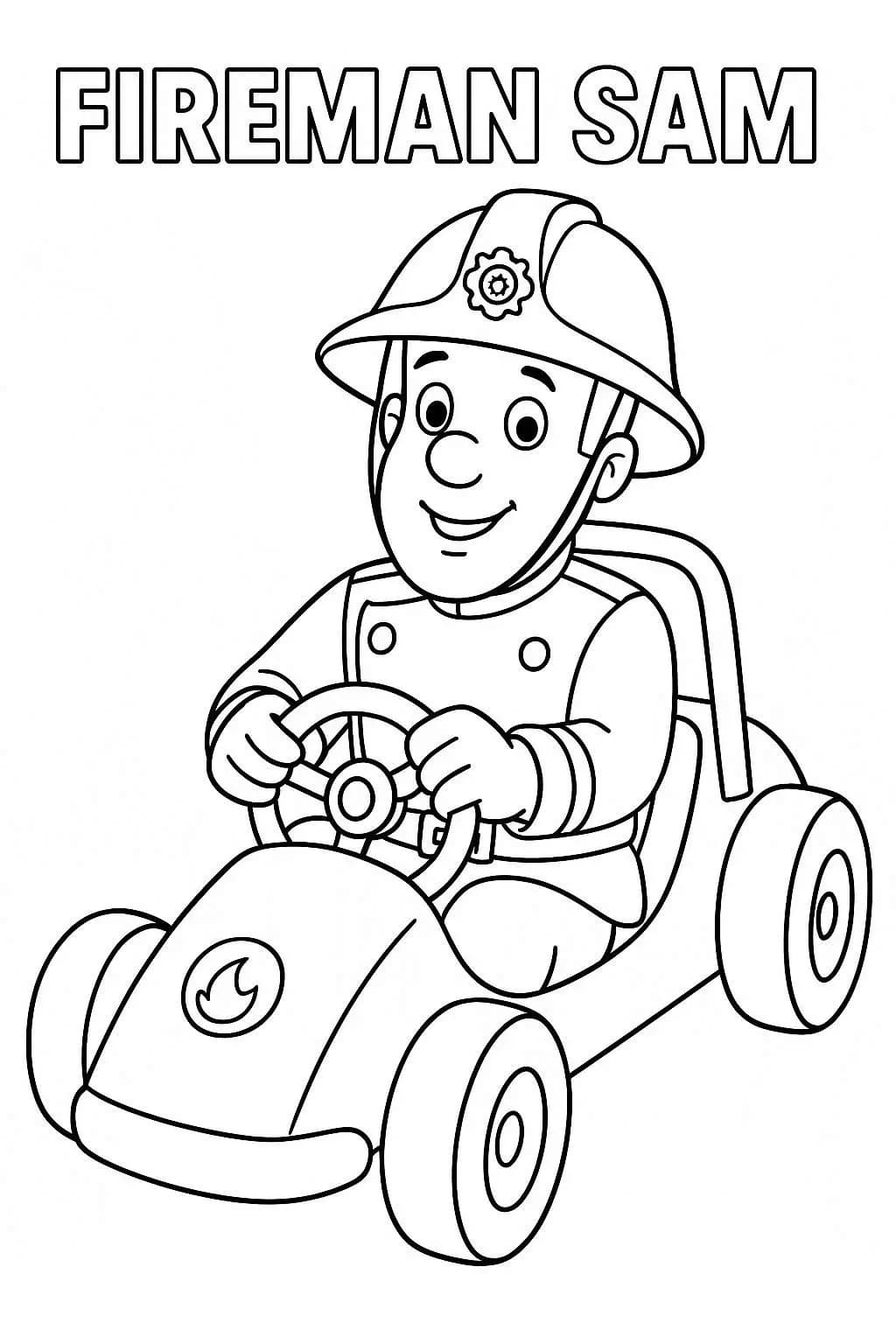 인쇄 가능 출동! 소방관 샘