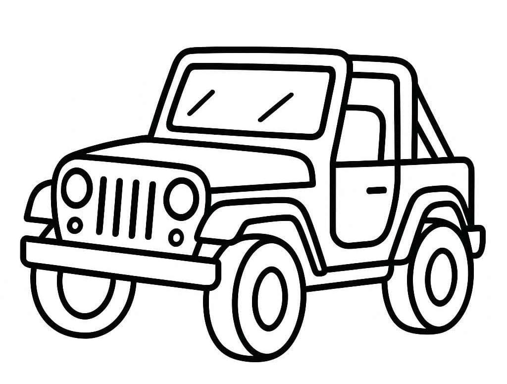 인쇄 가능 그리다 지프