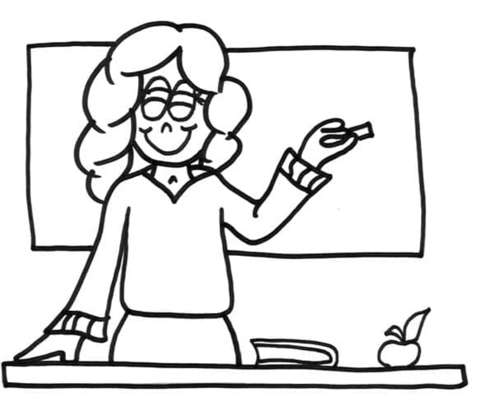 인쇄 가능 그리다 선생님