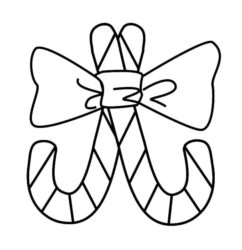 인쇄 가능 캔디 케인