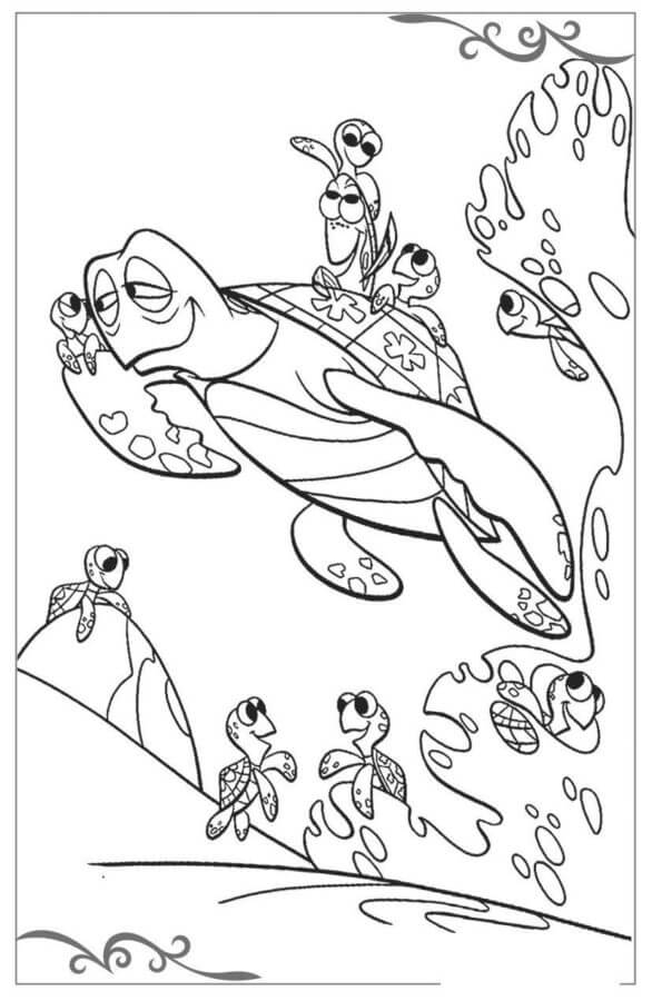 인쇄 가능 니모를 찾아서