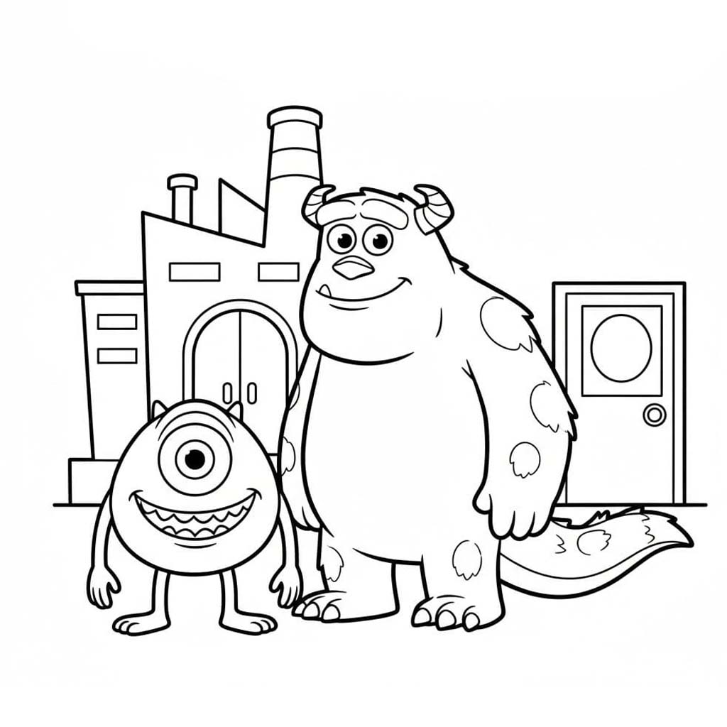 몬스터 주식회사 귀여운