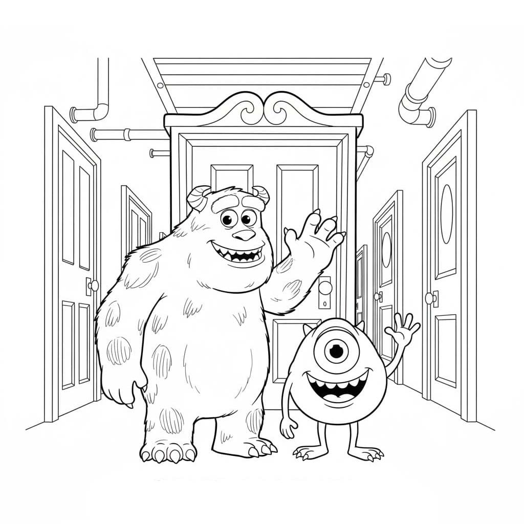 몬스터 주식회사 이미지 베이식