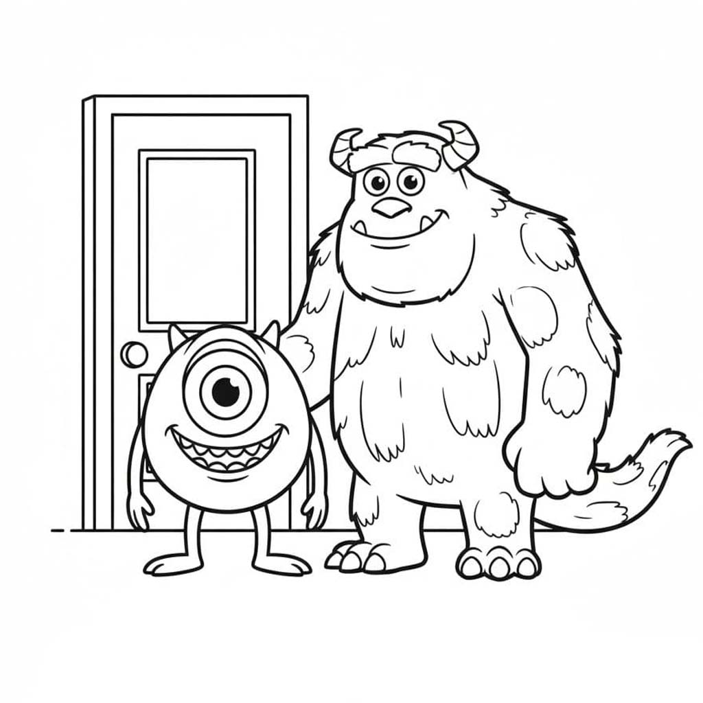 몬스터 주식회사 인쇄