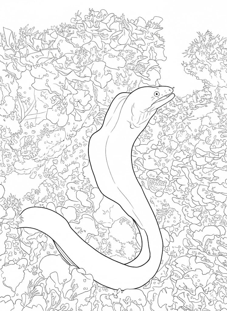 무료 그리다 뱀장어