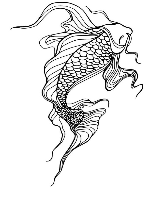 무료 그리다 잉어