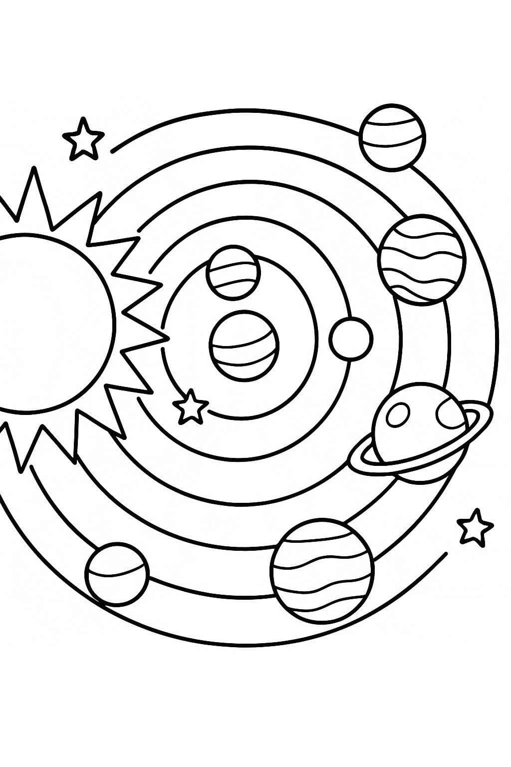 무료 인쇄 가능 태양계