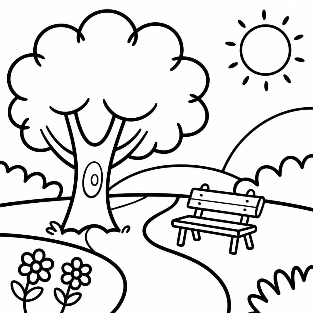 무료로 그림 공원