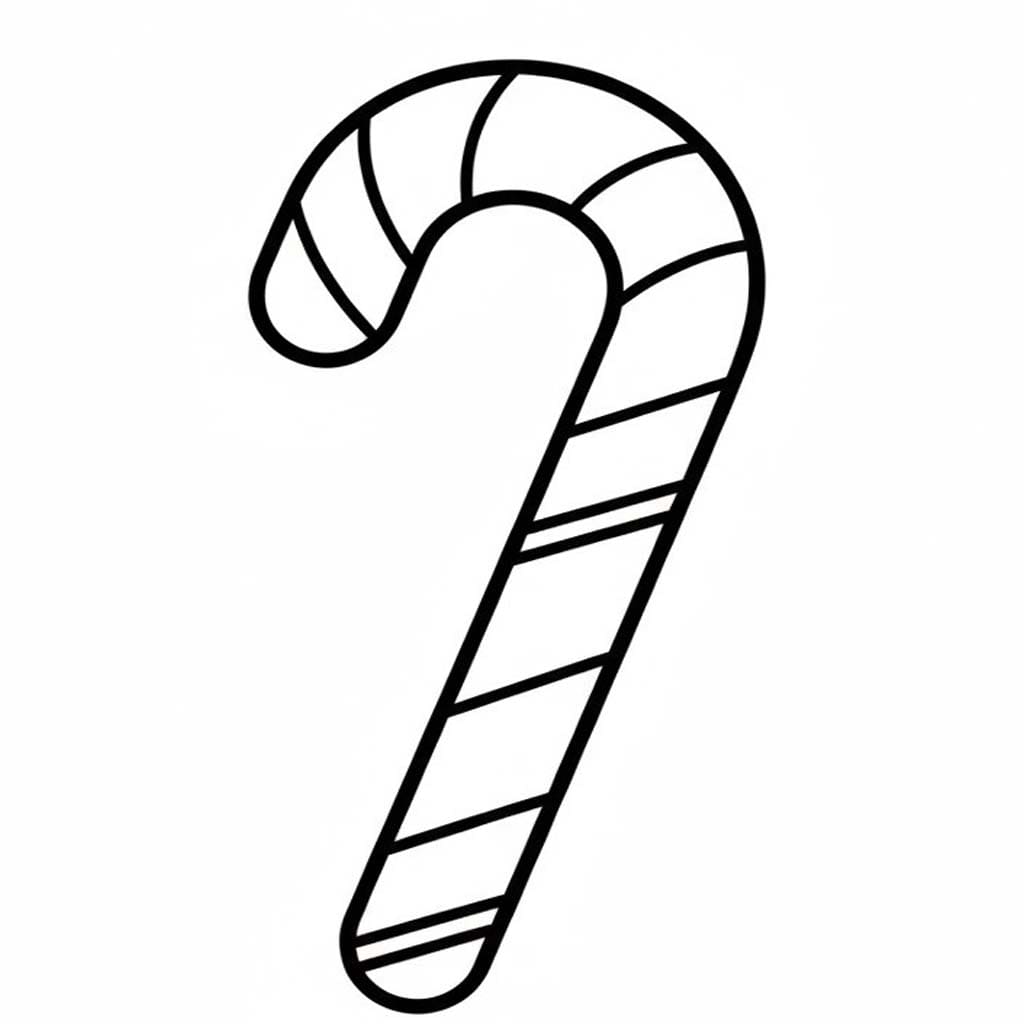 무료로 인쇄 가능 캔디 케인