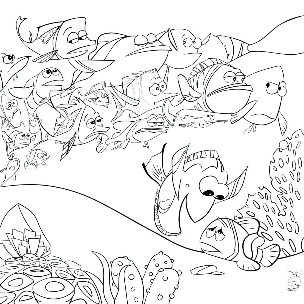 니모를 찾아서 인쇄 가능