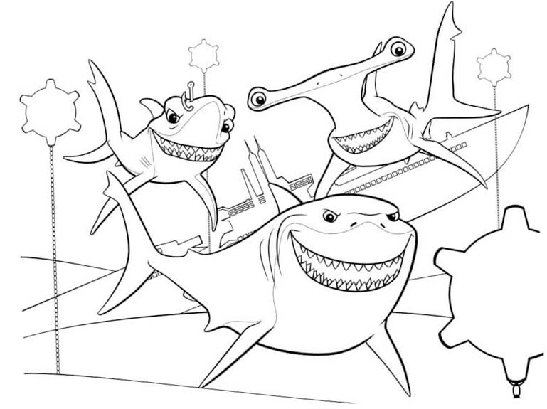 니모를 찾아서 만화 그리다