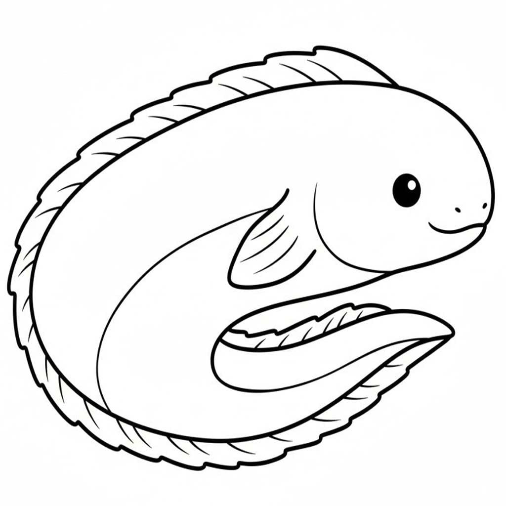 쉬운 그리다 뱀장어